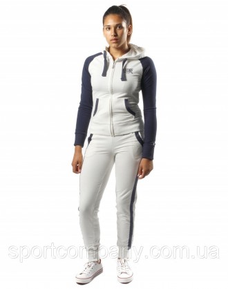 Спортивный костюм женский Leone White/Blue 
 Спортивный костюм женский Leone Whi. . фото 2