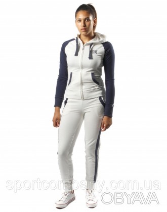 Спортивный костюм женский Leone White/Blue 
 Спортивный костюм женский Leone Whi. . фото 1