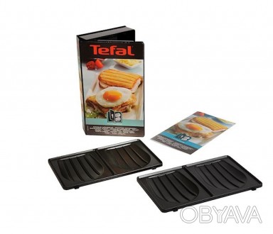 
	
	
	Виробник:
	Tefal
	
	
	Тип:
	Пластини для бутербродниць
	
	
	Опис:
	
	Таріл. . фото 1