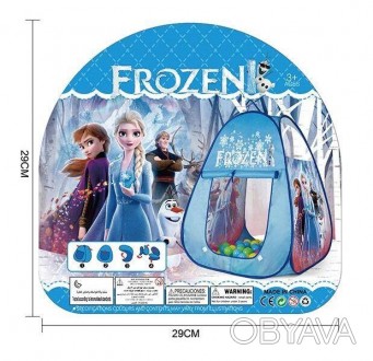 Палатка детская Frozen (Холодное сердце) арт. 888-038
Лёгкая, прочная игровая па. . фото 1