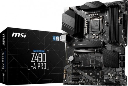 Материнская плата MSI Z490-A PRO (s1200 Z490) ATX. Киев. фото 1 Материнская плата MSI Z490-A PRO (s1200 Z490) ATX. Киев. фото 1