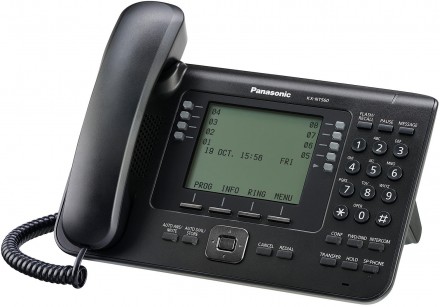 IP-телефон PANASONIC KX-NT560RU Black для АТС KX-TDE/NCP/NS. Київ. фото 1 IP-телефон PANASONIC KX-NT560RU Black для АТС KX-TDE/NCP/NS. Київ. фото 1