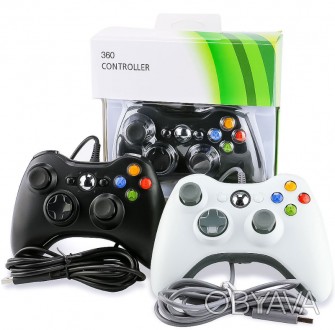 
Джойстик дротовий геймпад Xbox 360 і ПК Controller 
 
Джойстик дротовий геймпад. . фото 1