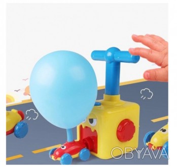 Автомобильная машина с шариками Balloon car - набор, который будет развлекать де. . фото 1