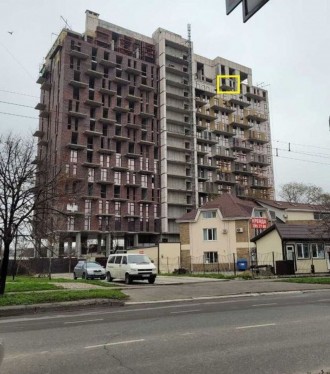 Однокімнатна квартира загальною площею 36,3 м2 розташована на десятому поверсі ш. Киевский. фото 6