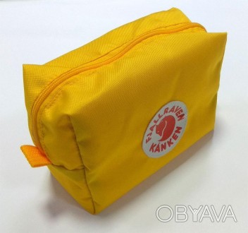Органайзер Kanken Желтый - изготовлен из прочного и долговечного материала Оксфо. . фото 1