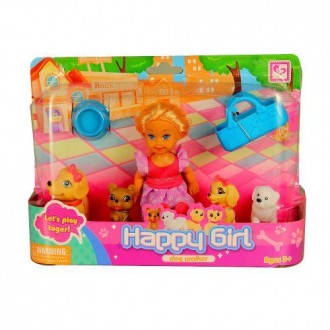 Кукла с питомцами "Happy Girl" [kuk170696-TSI]. Киев. фото 1