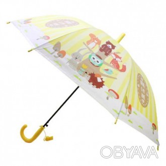 Яркий зонтик с ярким насыщенным принтом (животные). Имеет прочную металлическую . . фото 1