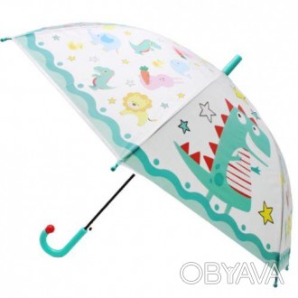 Большой зонт приятной расцветки. Имеет купол, который изготовлен из качественног. . фото 1