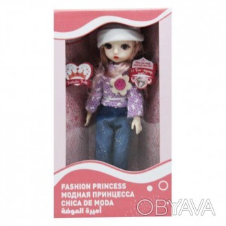 Кукла "Fashion Princess" будет хорошим подарком ребенку. Кукла в красивом костюм. . фото 1