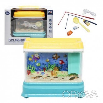 Оригинальная игрушка-аквариум непременно порадует ребенка. В наборе есть пластик. . фото 1
