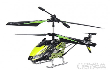 WL Toys S929 - 3-Канальный соосный вертолёт на радиоуправлении для полётов в пом. . фото 1