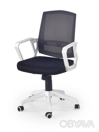 Офисное кресло Ascot черно-белый (белый / черный) поставляется в разобранном вид. . фото 1