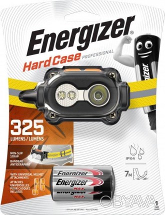 Ліхтарик ENERGIZER HardCase Magnet HL 3AAA, EZ tray + 3АА батарейки у комплекті. . фото 1