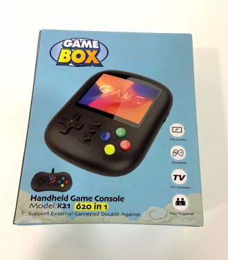 Портативная игровая приставка Game Box K21 джойстик / 620 игр. Киев. фото 1 Портативная игровая приставка Game Box K21 джойстик / 620 игр. Киев. фото 1