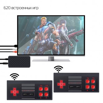 Ретро игровая консоль (игровая приставка) беспроводная U-BOX AHH-07 620 игр + 2 . Дніпро. фото 1 Ретро игровая консоль (игровая приставка) беспроводная U-BOX AHH-07 620 игр + 2 . Дніпро. фото 1