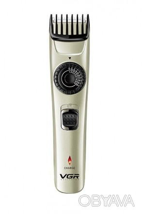 Описание Машинки для стрижки волос VGR V-031 7990 аккумуляторной, серебристо-чер. . фото 1