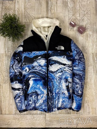 
Куртка мужская зима синяя с принтом The North Face (TNF) Waves
The North Face –. . фото 1