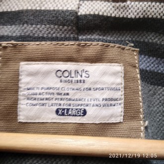 Мужской жакет бренд "Colins", размер XL в хорошем состоянии.. . фото 4