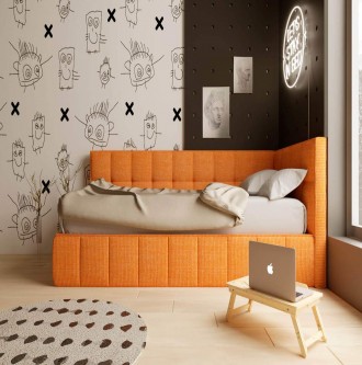 
Дитяче ліжко з підйомним механізмом Sydney 90x190 – ідеальний вибір для спальні. . фото 4