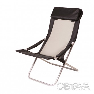 Шезлонг «Горизонт» — легкое кресло, для отдыха полулежа, трансформируемое на вре. . фото 1
