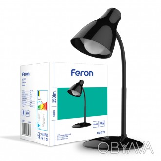 
Настольный светильник Feron DE1727 в стилистике традиционной настольной лампы 6. . фото 1