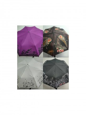 Зонт женский, большой выбор.  полуавтомат, полный автомат.
Большой выбор цветов. . фото 2