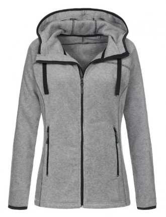 ST5120 Женская флисовая куртка серая
Материал: микрофлис с защитой от скатывани. . фото 2