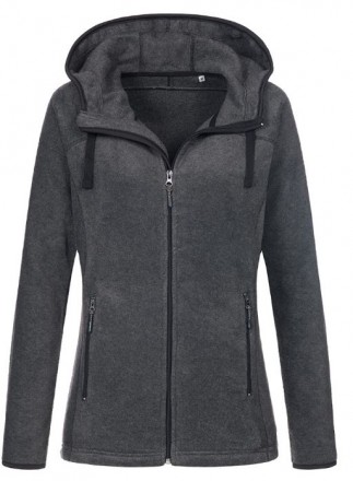 ST5120 Женская флисовая куртка темно-серая
Материал: микрофлис с защитой о. . фото 2