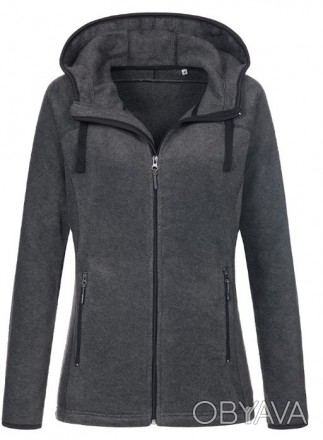 ST5120 Женская флисовая куртка темно-серая
Материал: микрофлис с защитой о. . фото 1