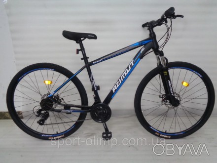 Велосипед найнер Azimut Aqua 29" D рама 19 черно-синий
 Azimut Aqua 29" - это ун. . фото 1