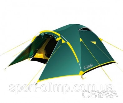 Универсальная четырехместная туристическая палатка Tramp Lair 4 (v2)
Обновленная. . фото 1