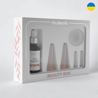 Вакуумные банки для массажа лица, подарочный бьюти бокс Чудесник Chudesnik. Киев. фото 1 Вакуумные банки для массажа лица, подарочный бьюти бокс Чудесник Chudesnik. Киев. фото 1