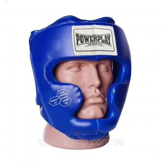Боксерський шолом тренувальний PowerPlay 3043 Синій XS
Призначення: шолом призна. . фото 10