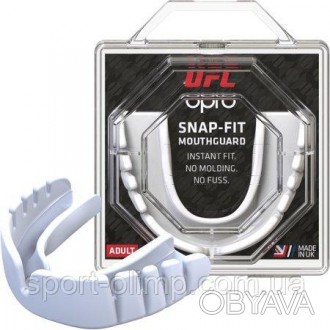 Капа OPRO Junior Snap-Fit UFC Hologram White (art.002263002)
Призначення: для бо. . фото 1