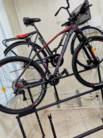 Велосипед найнер Crosser LAVA 29" (рама 18, 2*9) Hidraulic L-TWOO черо-червоний
. . фото 2