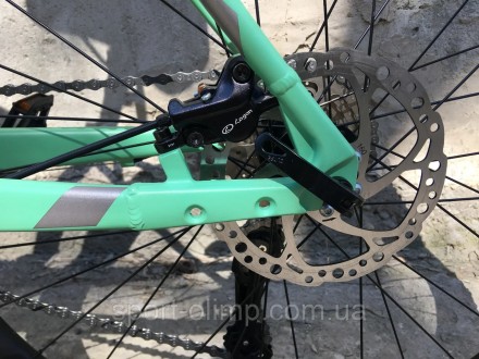 Велосипед найнер Crosser X880 NEW 29" (рама 17, 2*9) Hidraulic L-TWOO серо-зелен. . фото 7
