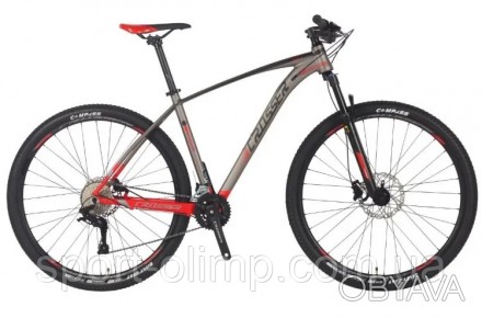 Велосипед найнер Crosser X880 Hidraulic L-TWOO 29" (2*9, 19 рама) сіро-червоний
. . фото 1