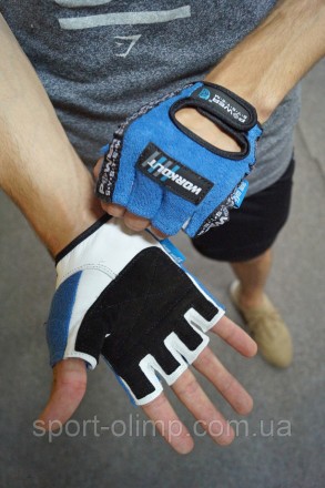 Перчатки для фитнеса и тяжелой атлетики Power System Workout PS-2200 Blue S
Назн. . фото 4