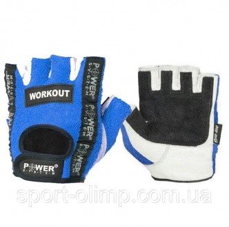 Перчатки для фитнеса и тяжелой атлетики Power System Workout PS-2200 Blue S
Назн. . фото 2