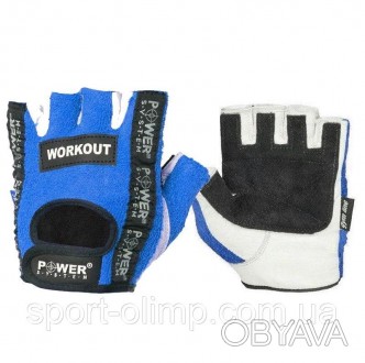 Перчатки для фитнеса и тяжелой атлетики Power System Workout PS-2200 Blue S
Назн. . фото 1