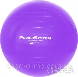 М'яч гімнастичний POWER SYSTEM PS - 4018 85cm 
Призначення: для занять фітне. . фото 1