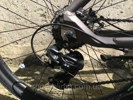 Велосипед найнер Crosser Solo 29" (рама 19, 21S) Hidraulic Shimano сіро-червоний. . фото 10