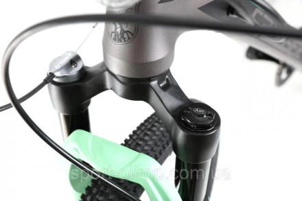 Велосипед найнер Crosser Solo 29" (рама 19, 1*12) Shimano DEORE 2021 сіро-зелени. . фото 5