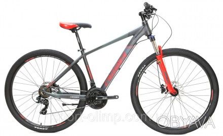 Велосипед Crosser 075С 29" (рама 17, 21S) Hidraulic Shimano сіро-червоний
Новинк. . фото 1