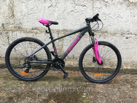Велосипед Crosser 075С 26" (рама 15,5, 21S) Hidraulic Shimano серо-розовый
Новин. . фото 2