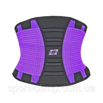 Пояс для підтримки спини Power System Waist Shaper PS-6031 Purple L/XL. Шостка. фото 1 Пояс для підтримки спини Power System Waist Shaper PS-6031 Purple L/XL. Шостка. фото 1