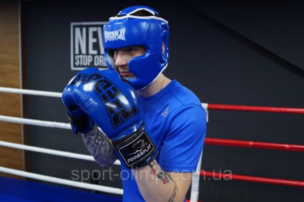 Боксерский шлем тренировочный PowerPlay 3100 PU Синий S
Назначение: шлем предназ. . фото 8