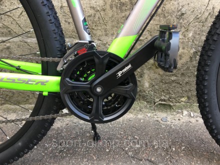 Велосипед найнер Crosser Quick 29" (рама 17, 3*8) Hidraulic Shimano Altus сіро-с. . фото 6