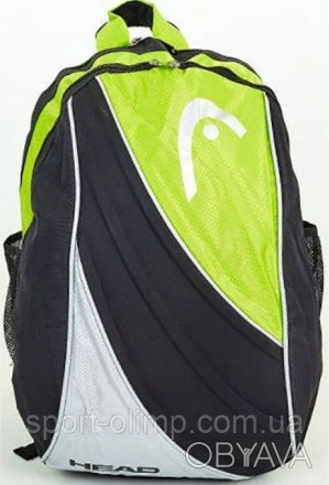 Рюкзак HEAD 6029 BACKPACK (PL, р-р 48х30х21см, красный, синий, зеленый)
Материал. . фото 1